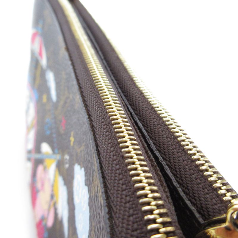 Louis Vuitton Crossbody Shoulder Bag Monogram Vivienne Pochette Double Zip