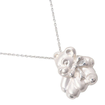 Tiffany & Co Bear 925 Silver Ladies 6.3g Necklace