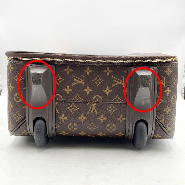 Louis Vuitton M23294 Monogram Travel Bag With Wheels Pegas 55 Carry Bag Louis