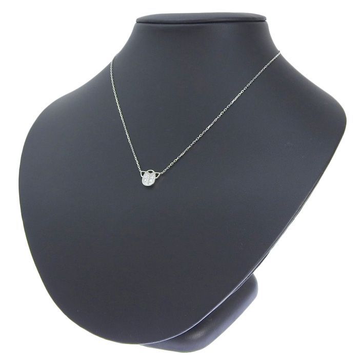 Cartier Scarab Diamond Necklace 18K White Gold 750 White Gold Diamond Approx