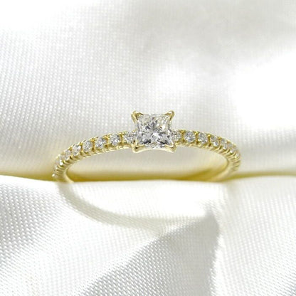 Cartier Etancel De Cartier Ring 750yg 18K Yellow Gold Yellow Gold With Diamonds