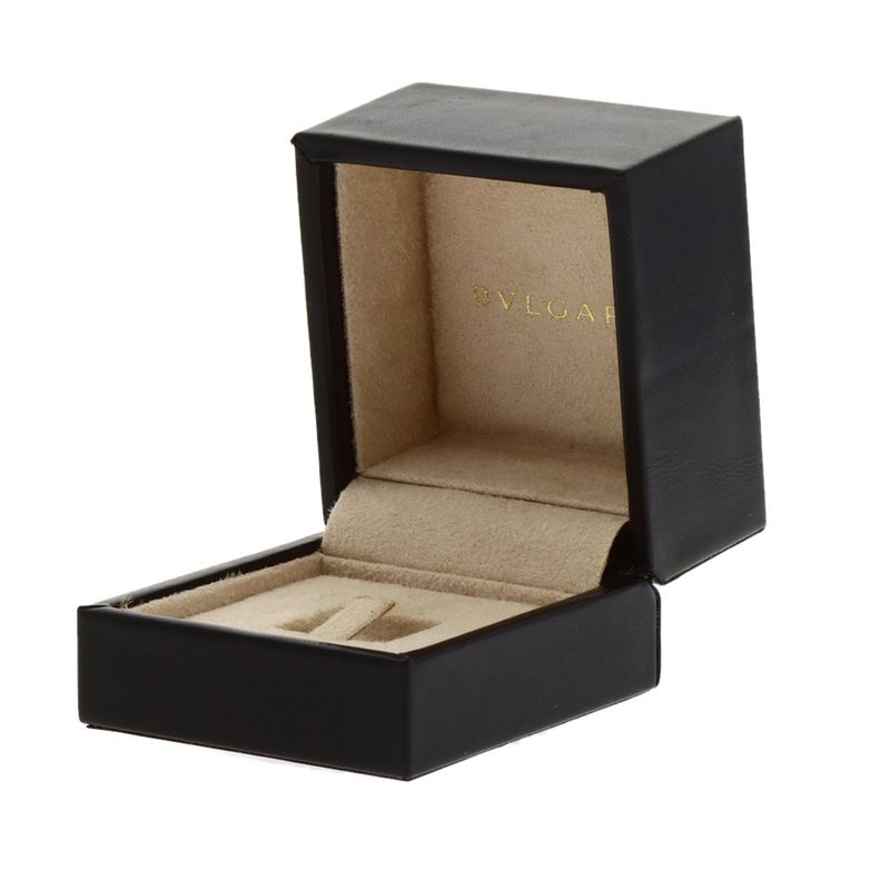 Bvlgari B-zero1 4 Band White Ceramic #51 Ring / Rings 18K Pink Gold Ladies