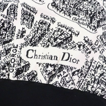 Christian DIOR 23AW 324v50am505 Plan De Paris Cropped Raglan Sleeve Bomber