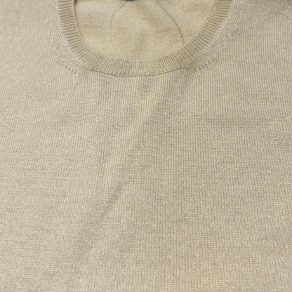 Prada Sleeveless Sweater Size 40 M Women - Beige Crewneck/cashmere