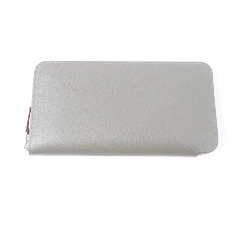 Hermes Azap Long Silk Inn Grimeyer Round Zip Long Wallet Evercolor Long Wallet