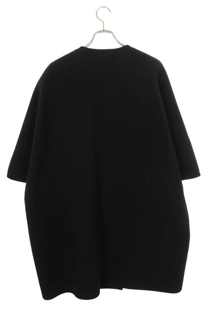 Gucci 715717 Z8a4v GG Wool Reversible No Collar Coat Women's 40