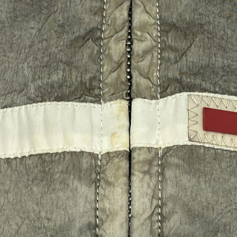 Prada Sport Blouson Size 50 M Men - Gray-beige Long Sleeves Zip-up Spring/fall