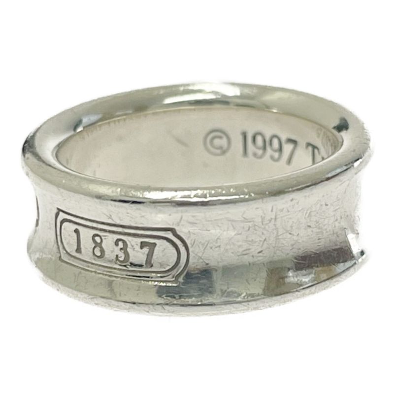 Tiffany & Co Silver 1837 Ring 6.6g 925 Engraved 443231 Ring