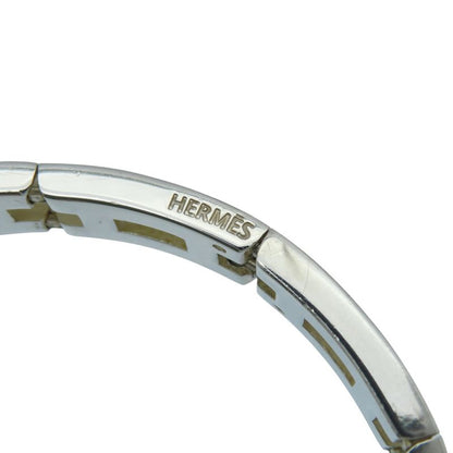 Hermes Vintage H Motif Silver 925 Bracelet Bangle Accessory 0912hermes Men's