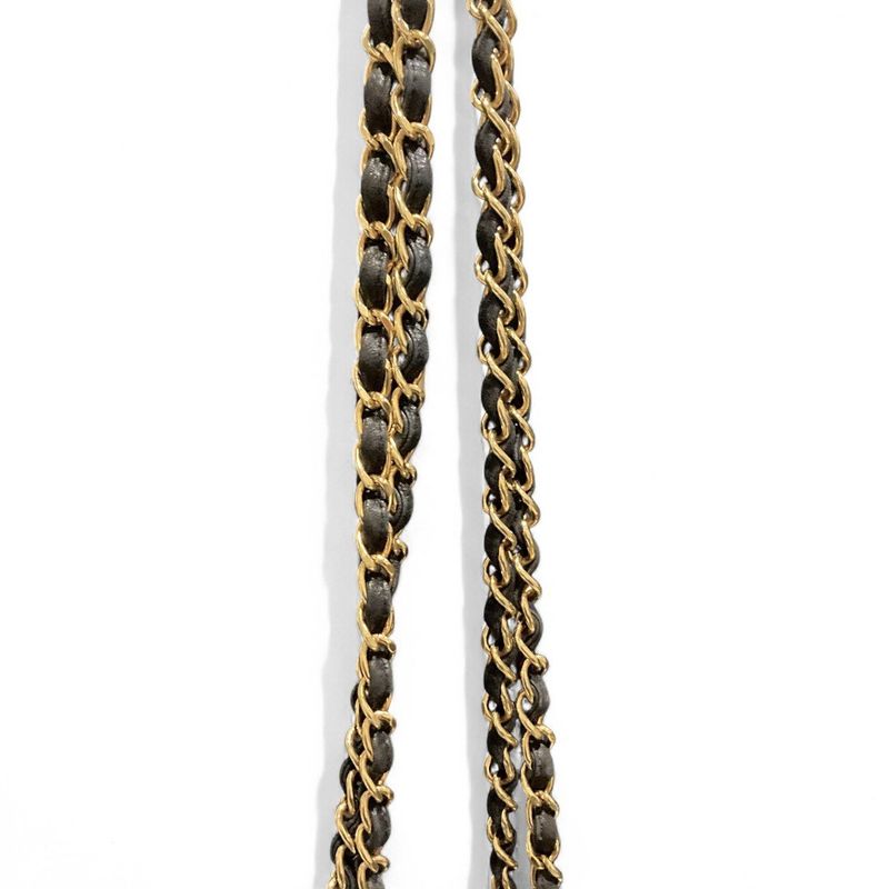 Chanel ⑤ 3249837 Coco Mark Leather Shoulder Bag With Charm Ladies Brown -