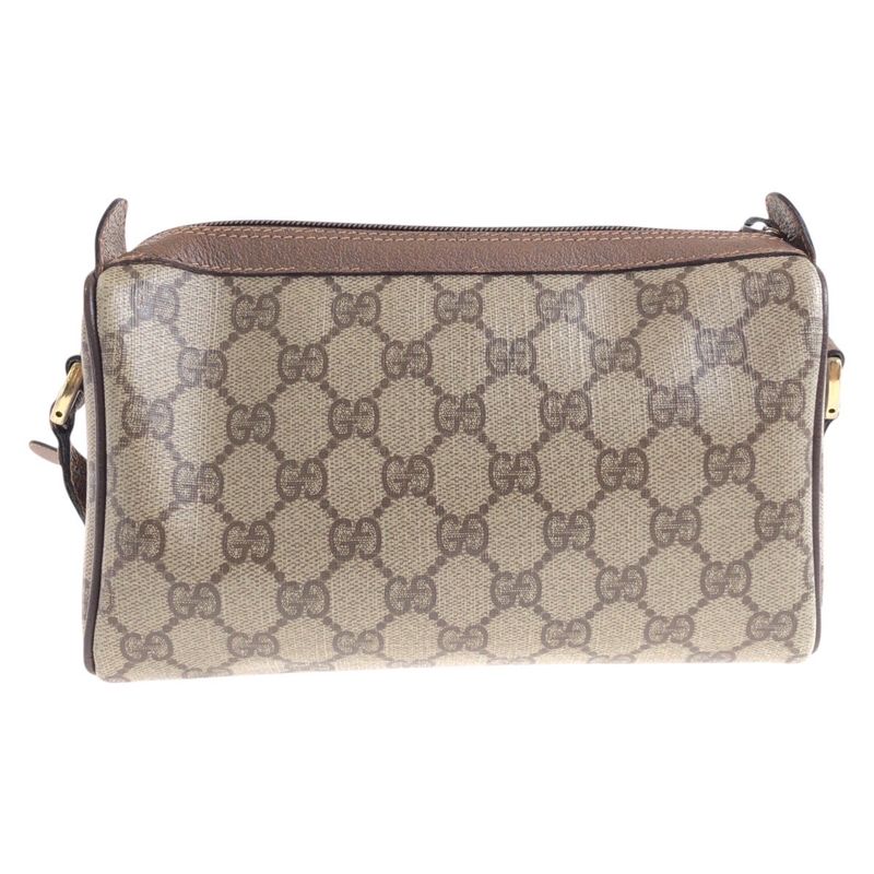 Gucci Vintage Sherry Line Beige Brown GG Supreme Canvas 001 904 2018 Shoulder