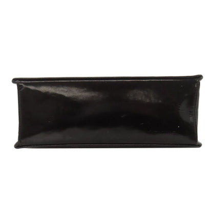 Chanel Chain Bag Coco Mark Silver Hardware Handbag Enamel Women