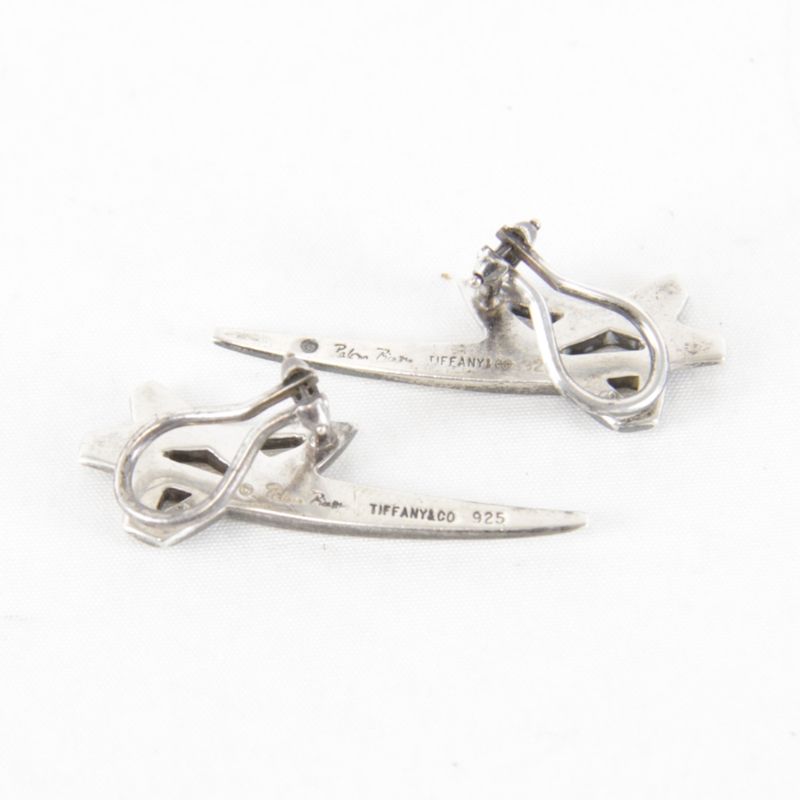 Tiffany & Co [tiffany & Co] Star 65g Earring Silver 925 Ladies Accessories