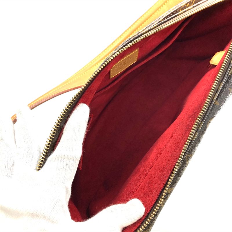 Louis Vuitton Viva Cité GM Shoulder Bag Monogram Canvas M51163 Brown Gold