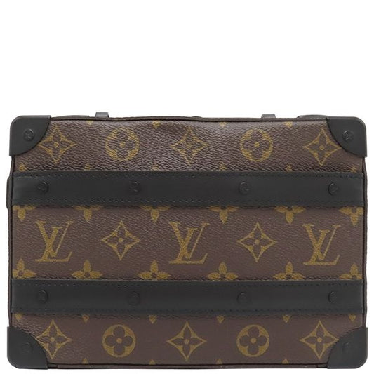 Louis Vuitton Shoulder Bag Handle Soft Trunk Monogram Macassar Monogram