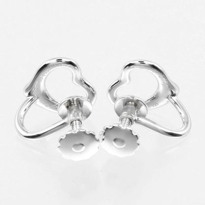 Tiffany & Co Open Heart Silver 925 Ladies 2.5g Earring