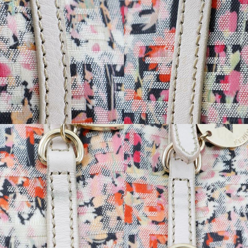 Fendi Zucchino 8bh214 Canvas Pink Ladies Tote Bag