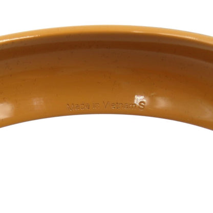 Hermes Lacquerwood Lacquer Brown Bangle 0134 Hermes