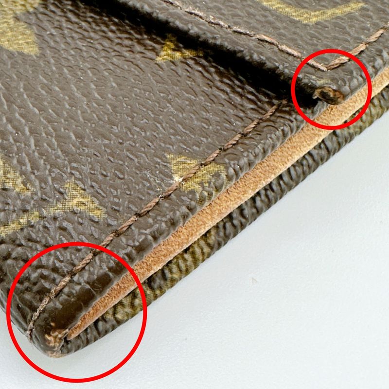 Louis Vuitton M61724 Monogram Vintage Pochette Porte Monet Cles Di Long Wallet