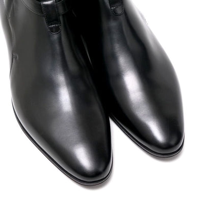 Saint Laurent Boots Size 43 Leather Ankle Strap Jopper Boots Short