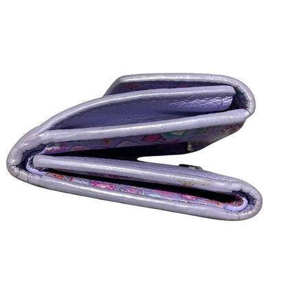 Em07001 Louis Vuitton Wallet Trifold Wallet M81887 Portefeuille Lock Mini Purple