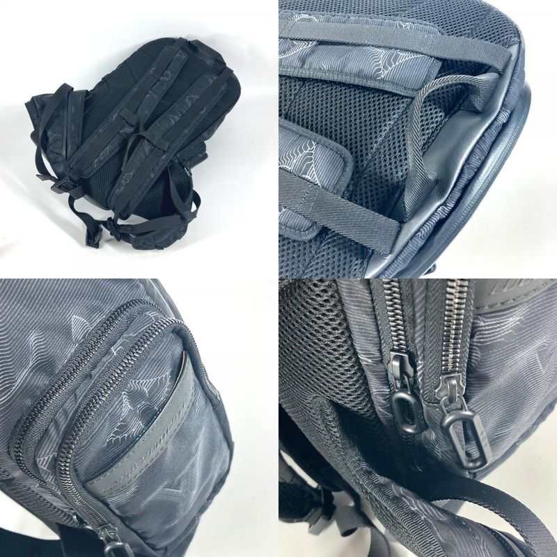 Louis Vuitton Backpack Sac Mountain Backpack M45603 Leather / Nylon Black