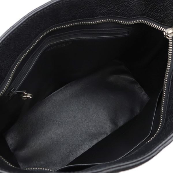 Chanel Tote Bag Revival Tote Caviar Skin Black Gunmetal Hardware Black Coco