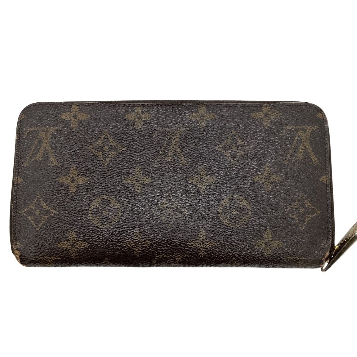 Louis Vuitton Long Wallet Zippy Wallet Brown