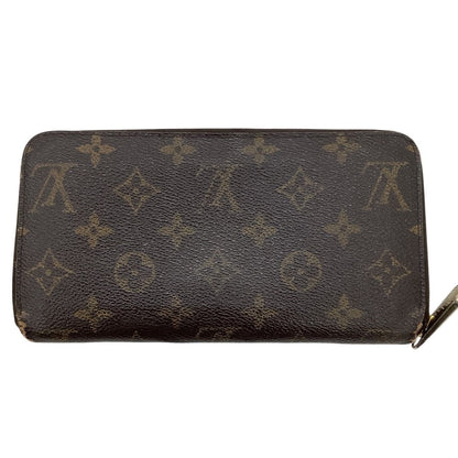 Louis Vuitton Long Wallet Zippy Wallet Brown