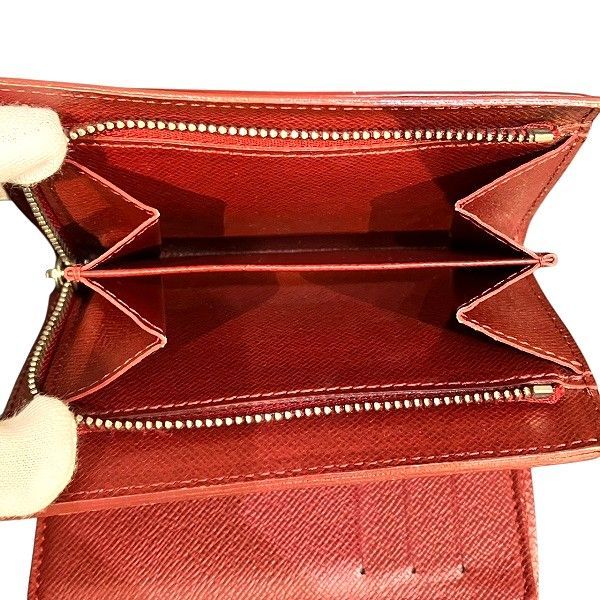 Louis Vuitton Epi Portefeuille Joy M6658m Trifold Wallet Unisex