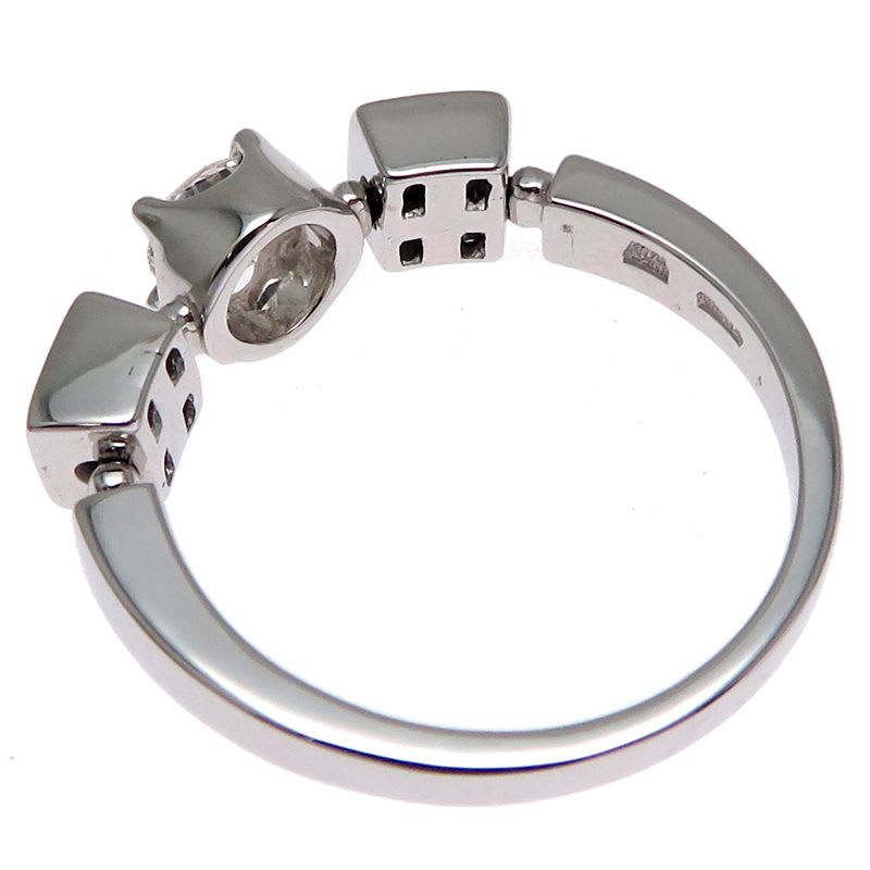 Bvlgari White Gold Diamond Engagement Ring