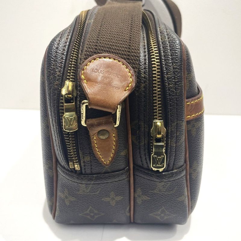 Louis Vuitton Monogram Reporter PM M45254 Shoulder Bag Crossbody Preowned 005428