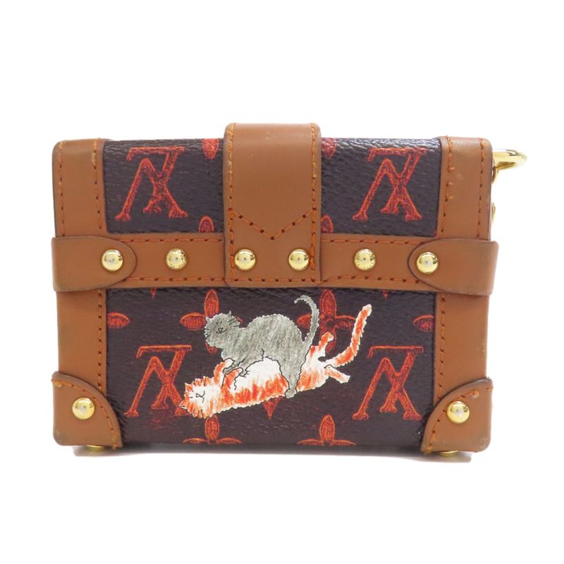 Louis Vuitton M63892 Essential Trunk Catgram Accessory Pouch Monogram Canvas