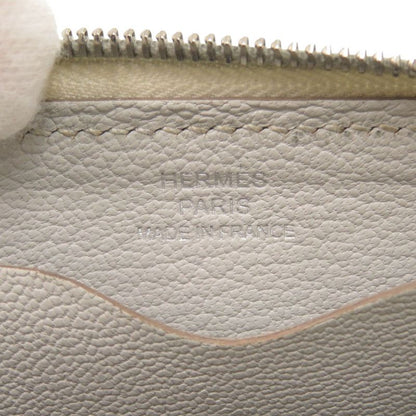 Hermes Zip Angot Evercolor Griper Silver Hardware U Engraved (2022) Card Case