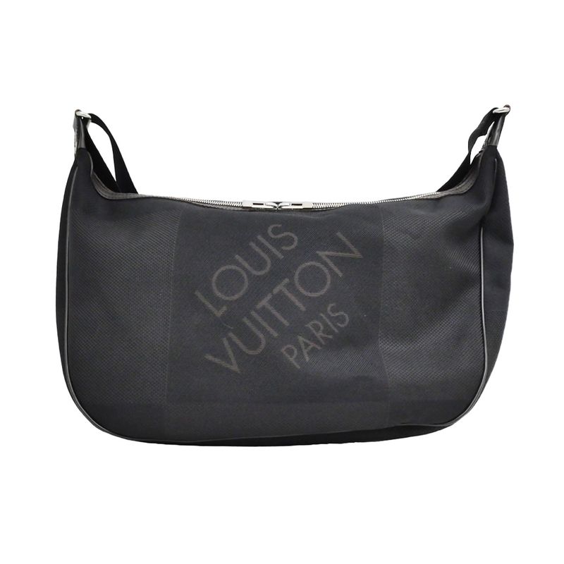 Louis Vuitton Damier Geant Exploration Tour Shoulder Bag Black M93616