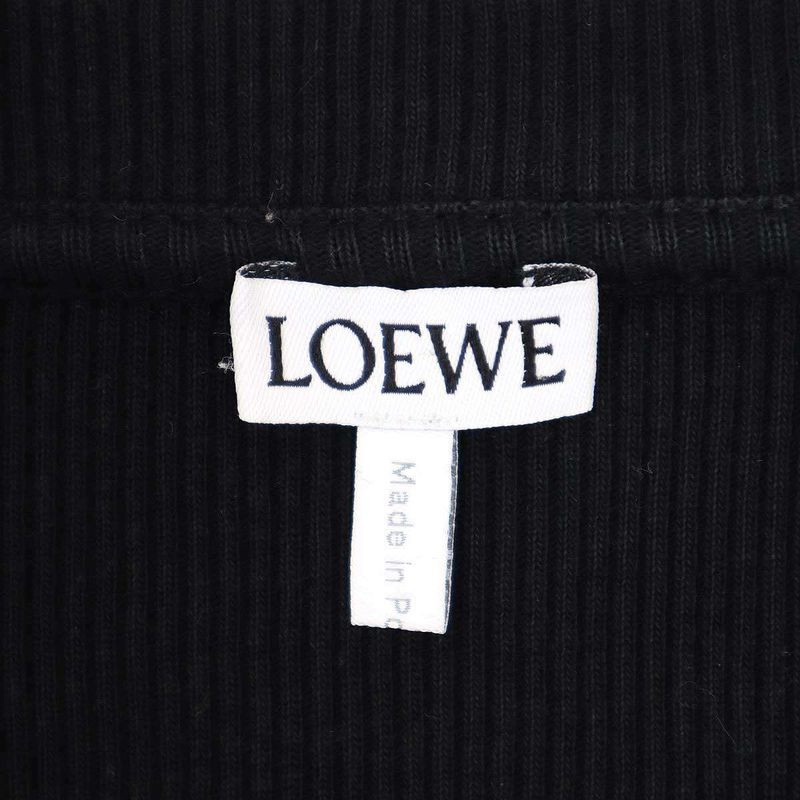 Loewe Anagram Logo Oversize D Cut and Sewn H526y22xay Black M