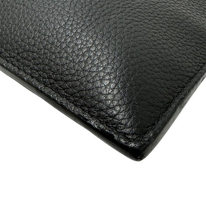 Dior Bag Men's Brand Clutch Bag Second Bag Leather Black Mini Bag