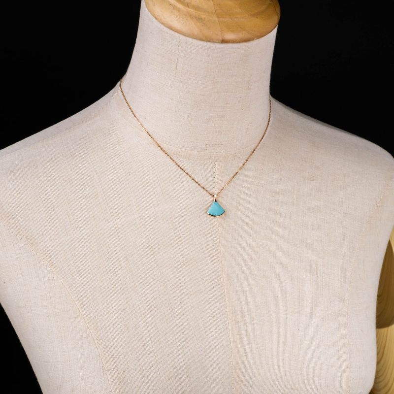 Bulgari Diva Dream Necklace 750pg Pink Gold 43cm (16.93in)-41cm