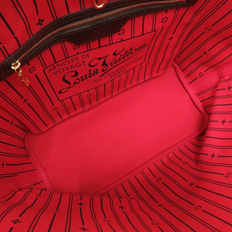 Louis Vuitton Neverfull MM Damier Threes N51105 Tote Bag LV 1652 Louis Vuitton