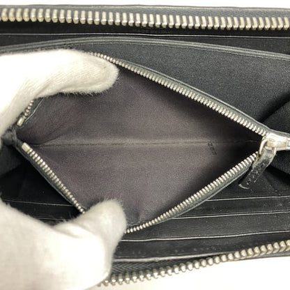 Fendi Round Zipper Long Wallet Ec22134 Brown Zucca