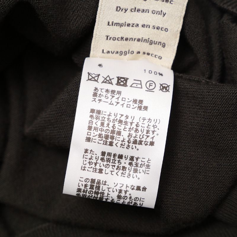 Hermes Sweater Size M Long Sleeve Knit Sweater Crew Neck Saddle