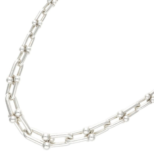 Tiffany & Co Hardwear Graduated Link Silver Necklace Men's 18inch