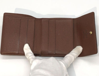 Louis Vuitton Monogram Portefeuille Elise M61654 Trifold Wallet Preowned 005377