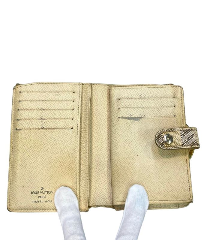 Louis Vuitton Portefeuille Viennois Damier Azure N61676 Women Men Louis Vuitton