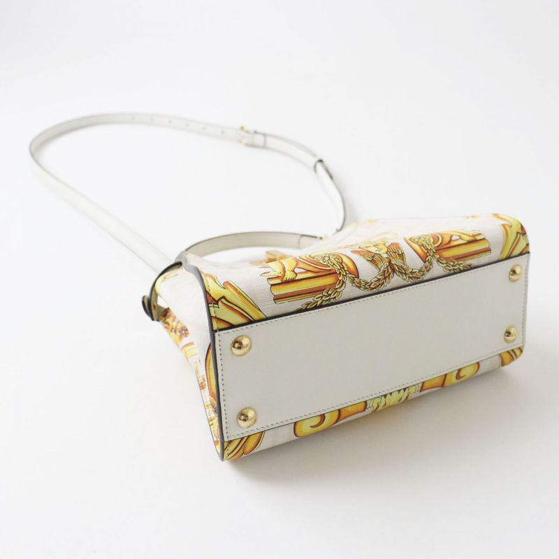 Fendace Fendi X Versace Collaboration 8bn244 Mini Peekaboo