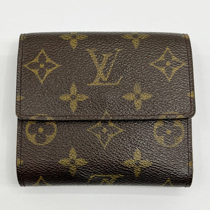Louis Vuitton Trifold Wallet Monogram Portomonebier Cult Credit M61652 Brown