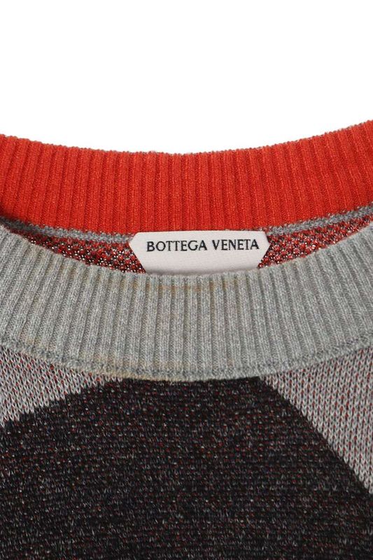 Bottega Veneta 785444 V3y20 Stripe Crew Neck Knit T-shirt Men's M
