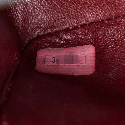 Chanel Matelasse Diana 25 Coco Mark Crossbody Chain Shoulder Bag Black Lambskin