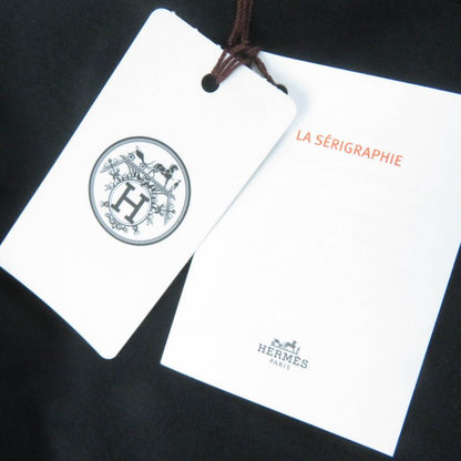 Hermes 2024ss 4h4642da 100% Cotton Short Sleeve T-shirt Black 34 Made In France