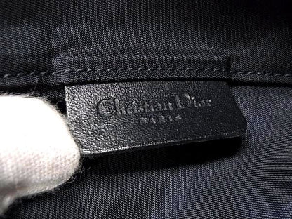 Christian Dior Christian Dior Trotter Saddle Pouch Canvas Multi